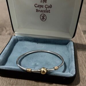 Elegant Two-Tone Bracelet